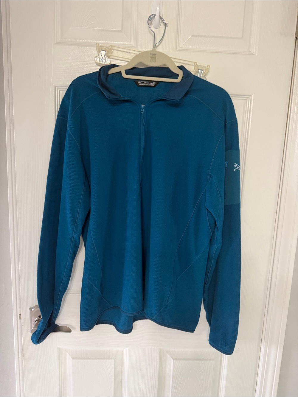 ARC’TERYX Quarter Zip Sweater teal L